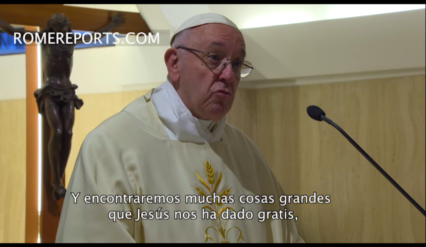 «Dios no sabe hacer un anuncio sin sorprendernos» – Papa Francisco