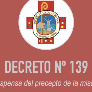 Dispensa Del Precepto De Oir Misa Dominical – Diócesis de Colón – Kuna Yala