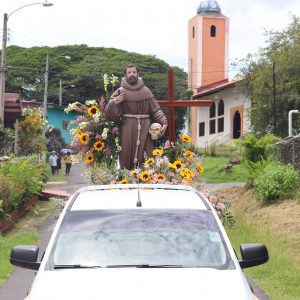 El pueblo de San Francisco de la Montaña,  en Veraguas, celebró su fiesta Patronal