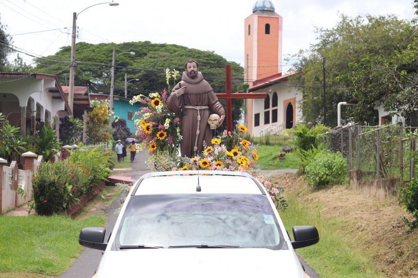 El pueblo de San Francisco de la Montaña,  en Veraguas, celebró su fiesta Patronal