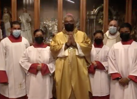 Mons. Valdivieso: “Agradece a todos los Monaguillos por su servicio en las parroquias»